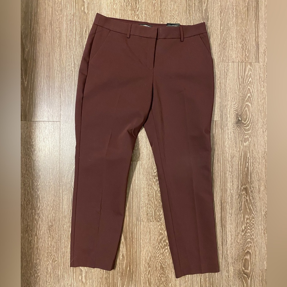 Burgundy express trousers